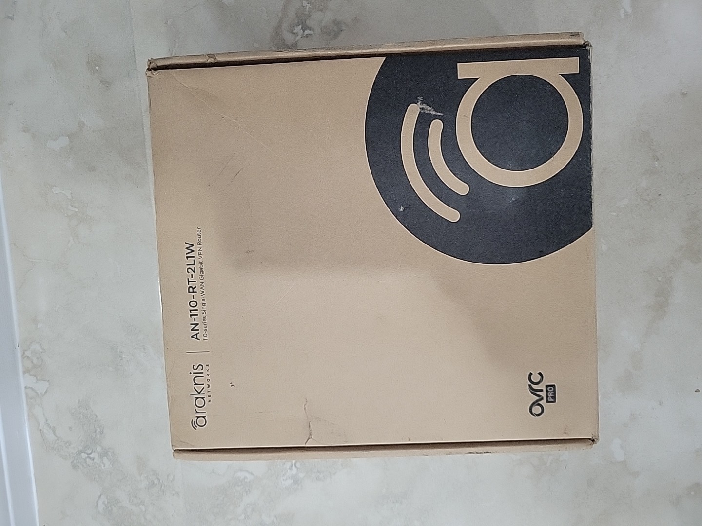 110-Series Single-WAN Gigabit VPN Router, ARAKNIS AN-110-RT-2L1W, New Open Box