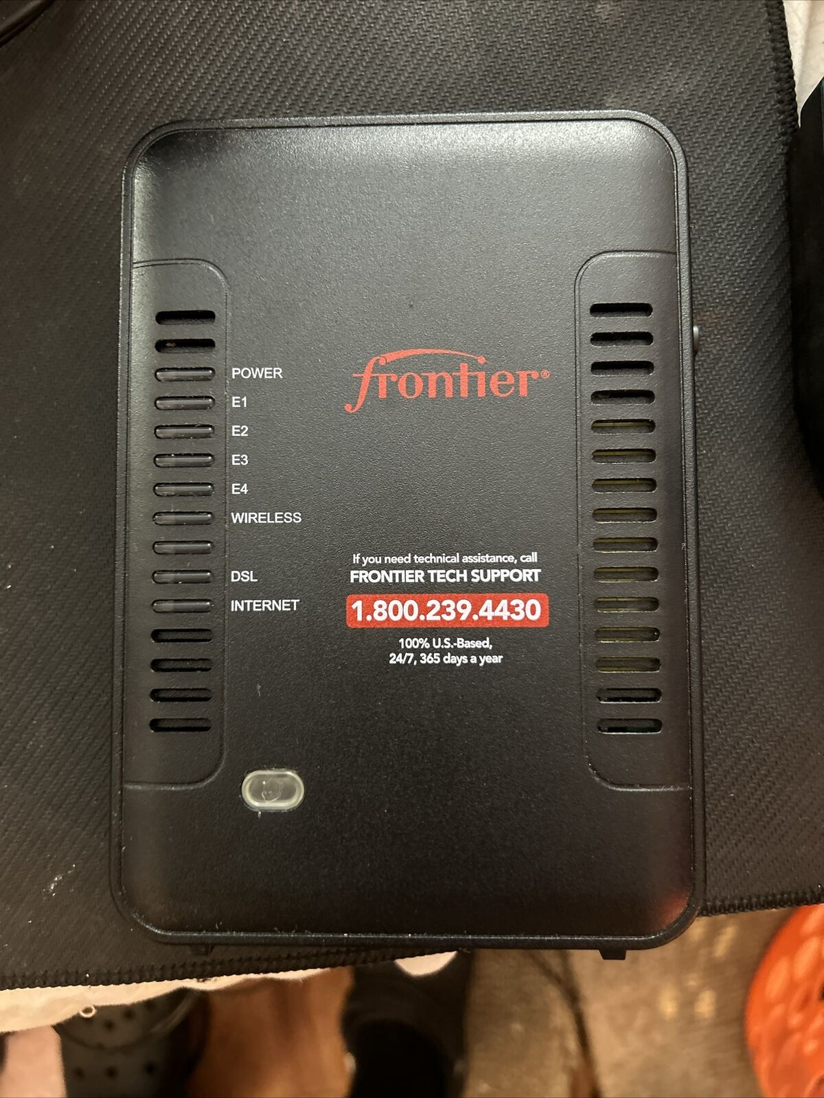 Frontier NetGear DSL Modem with WiFi ADSL2+ Router Model D2200D-1FRNAS