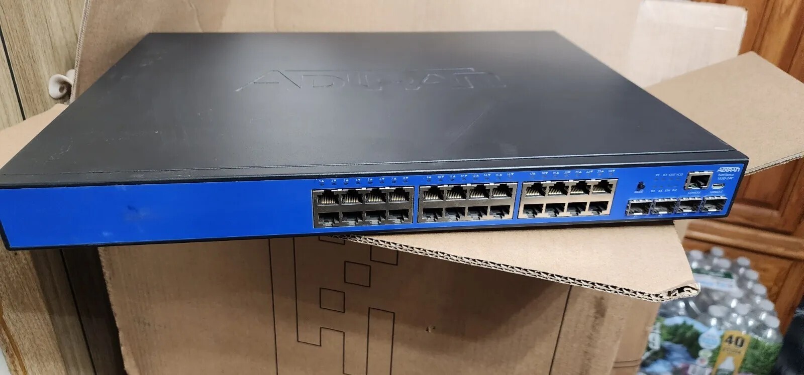 ADTRAN NetVanta 17101524PF1 24 Ports Rack Mountable Ethernet Switch 1550-24P