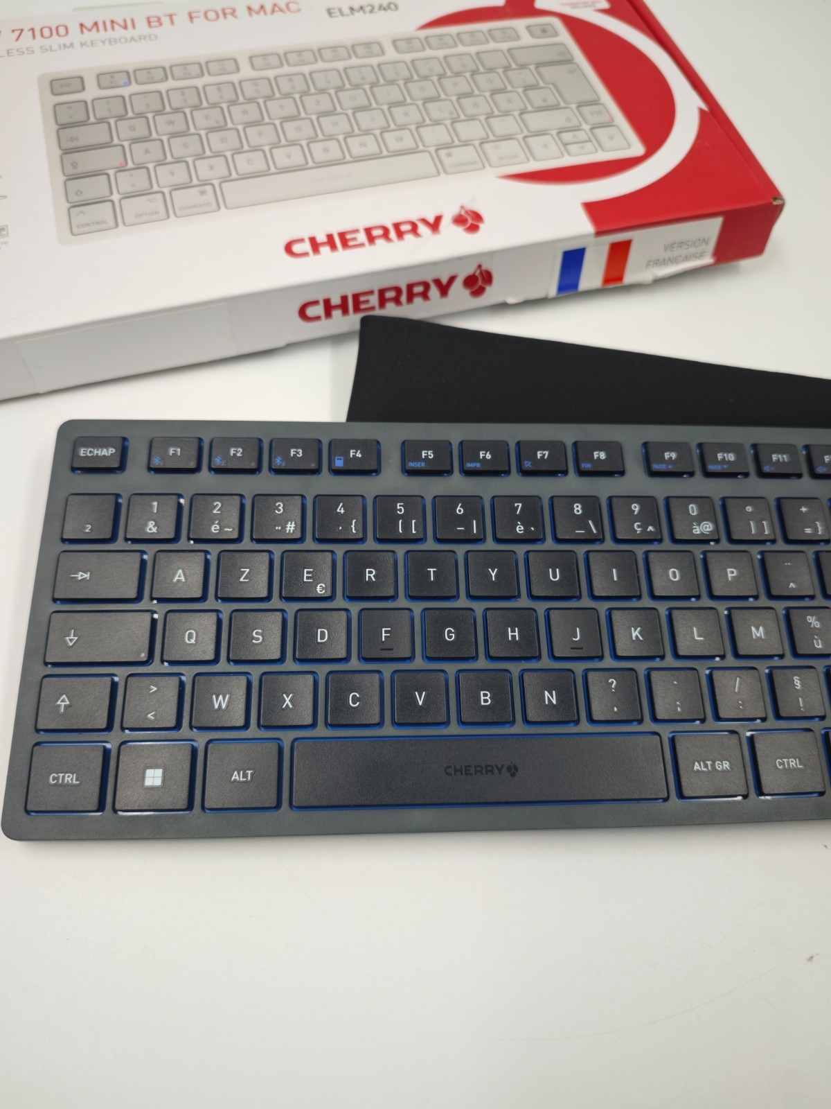 CHERRY KW 7100 MINI BT FOR MAC WIRELESS SLIM KEYBOARD - Grey | For Parts Or Not