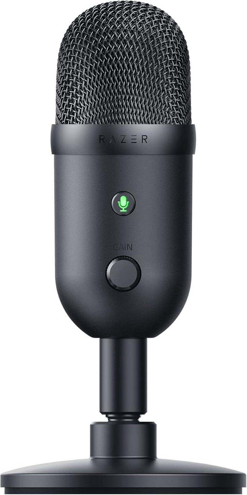 Razer Seiren V2 X USB Condenser Microphone for Streaming and Gaming on PC: Super