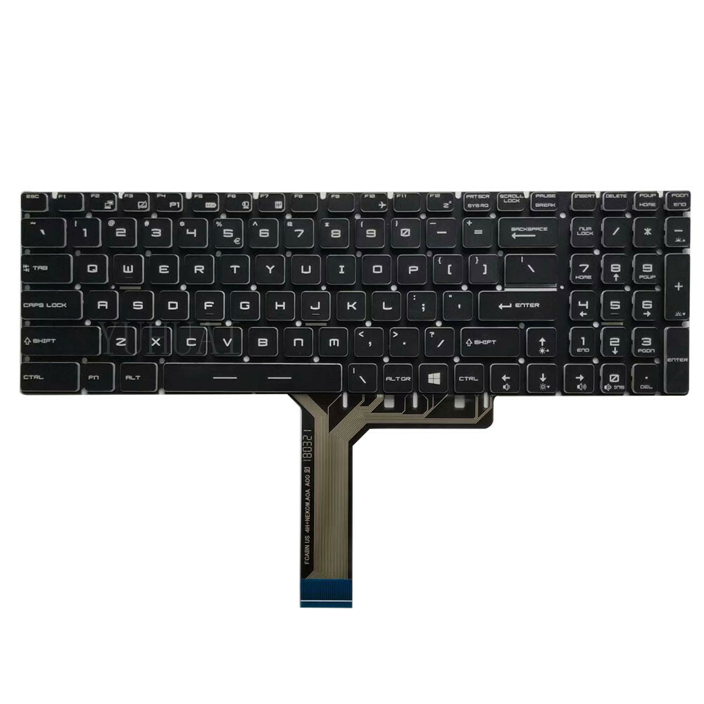 Laptop New FOR MSI MS-16H2 MS-16H4 MS-16H5 MS-16H7 US keyboard Backlit