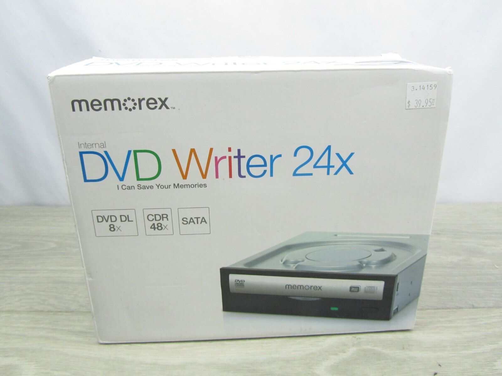 Memorex DVD Writer 24x CDR 48x Drive MRX-550L NEW