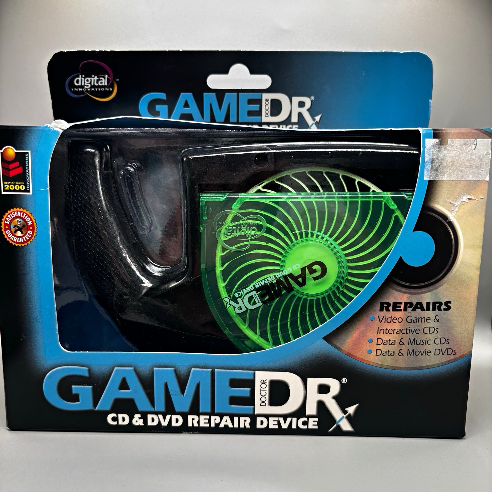 Digital Innovations GameDoctor CD & DVD Disc Repair Kit Device Model 10308