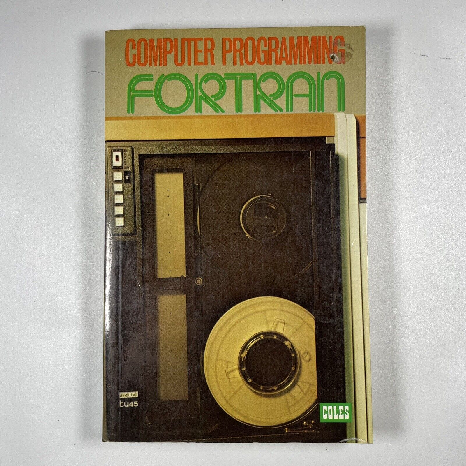 Computer Programming Fourtran A.S. Radford Book 1978 Vintage Tech Computer Retro