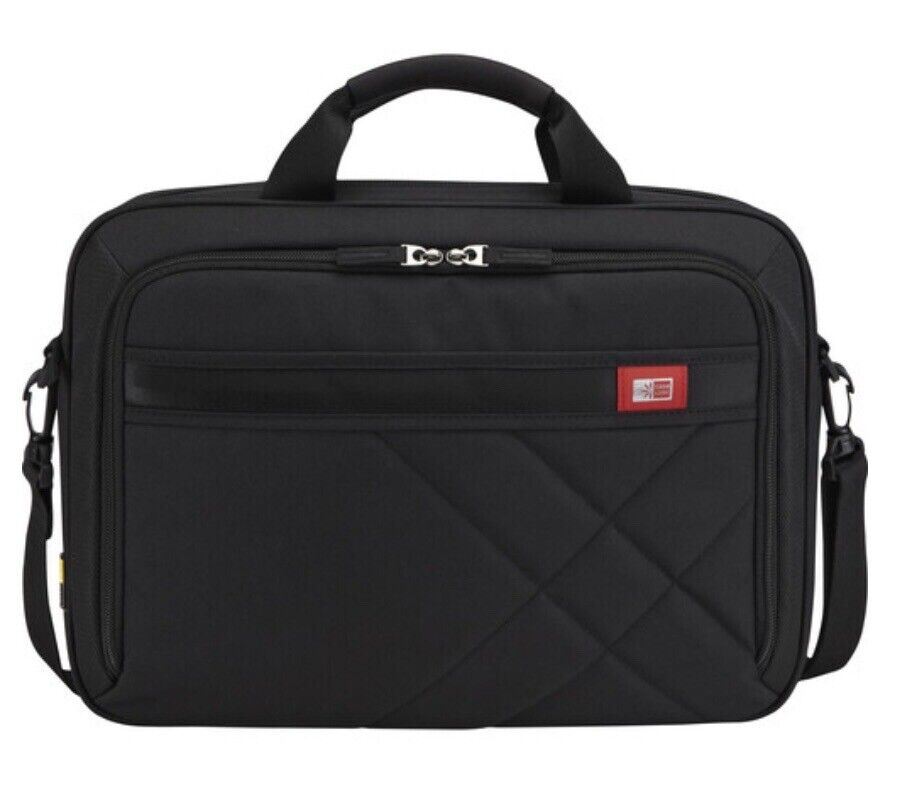 Case Logic Carrying Case for 15” Notebook, Tablet Laptop Padded W/Strap DLC115