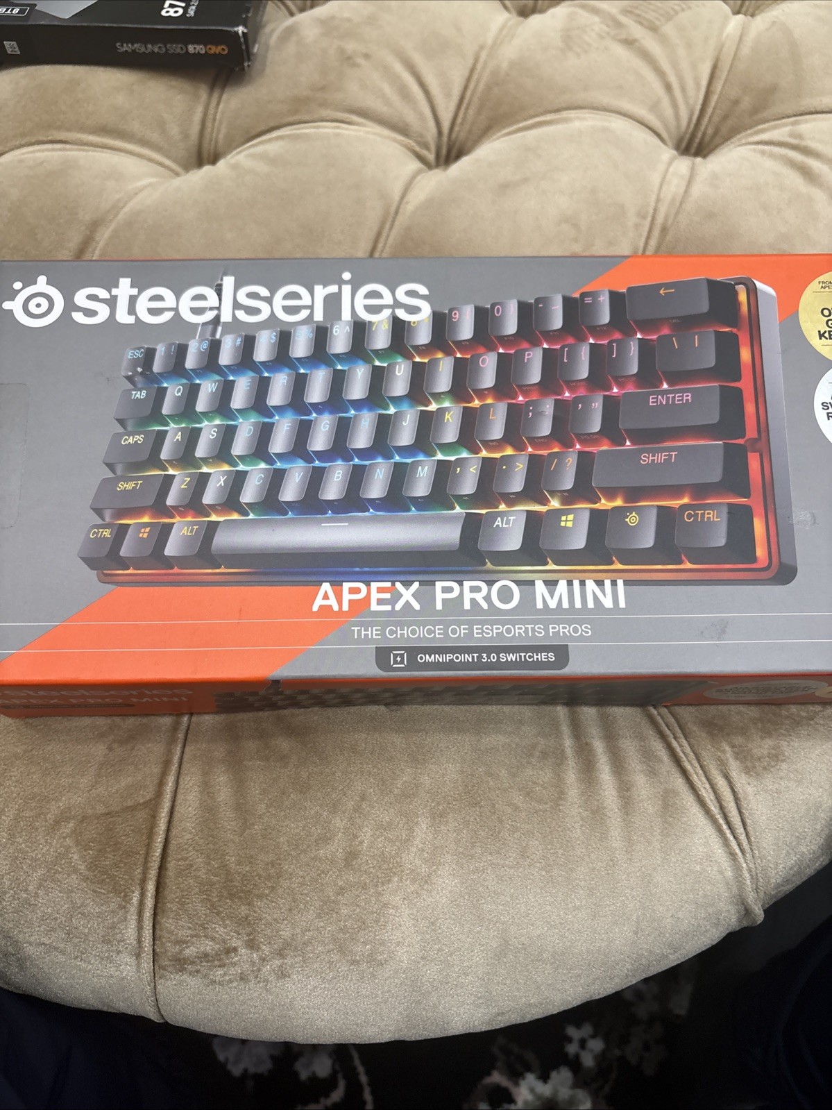 SteelSeries Apex Pro Mini Gen 3 OmniPoint 3.0 HyperMagnetic Switches