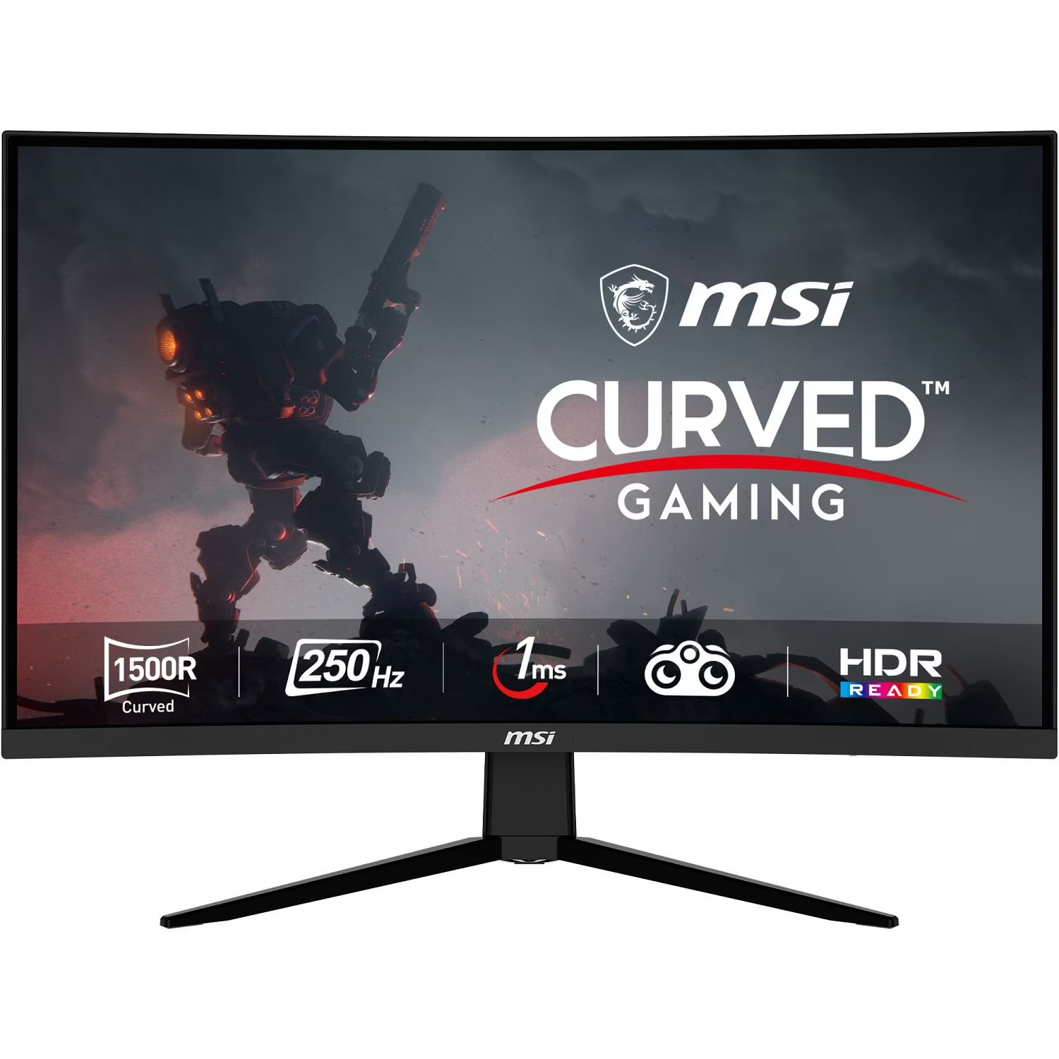 MSi 31.5" Curved FHD Display 250Hz 1ms Gaming Monitor