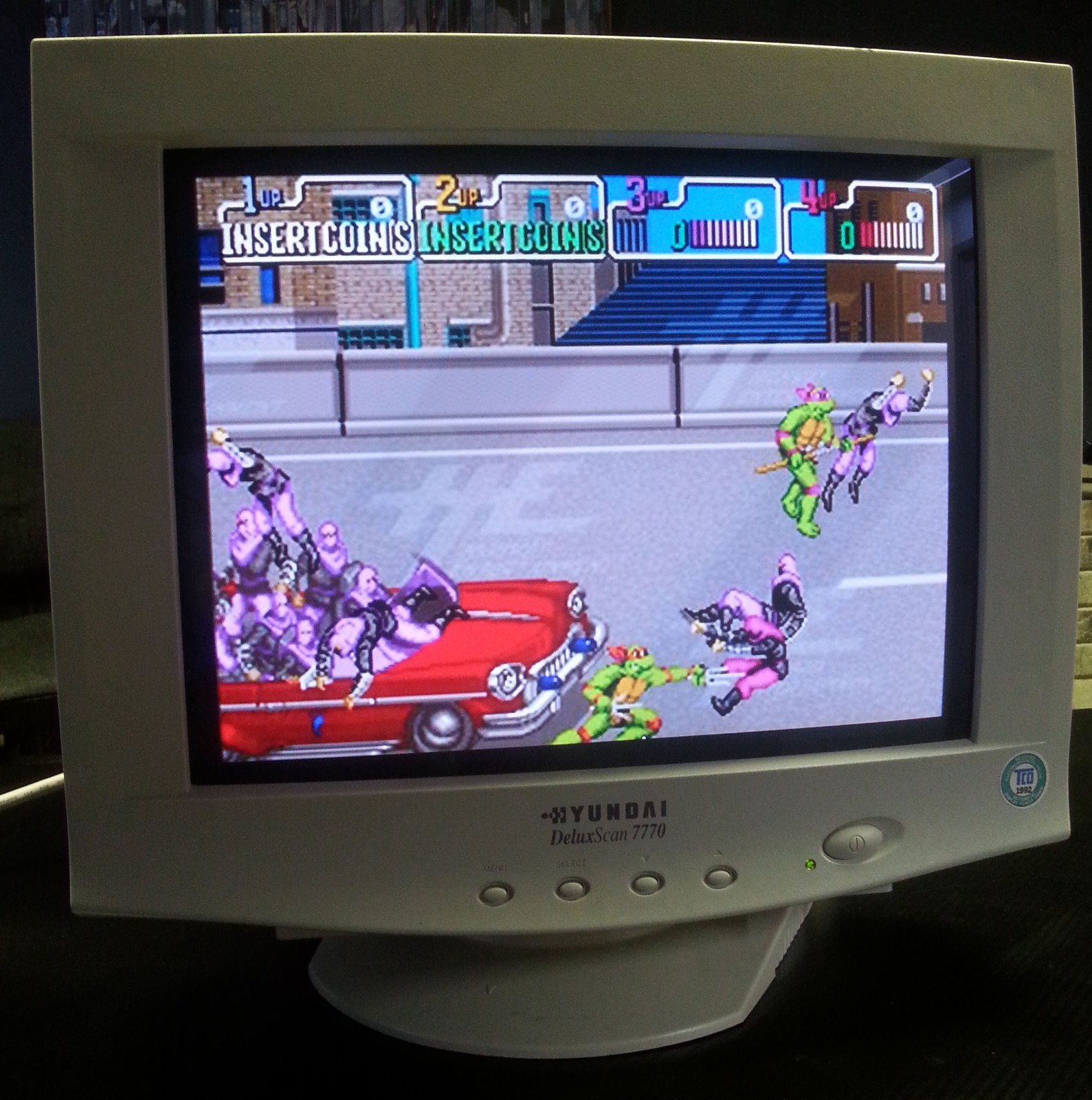 Hyundai 17" HT-7770A 1280x1024 CRT Computer Video Monitor RETRO GAMING TESTED
