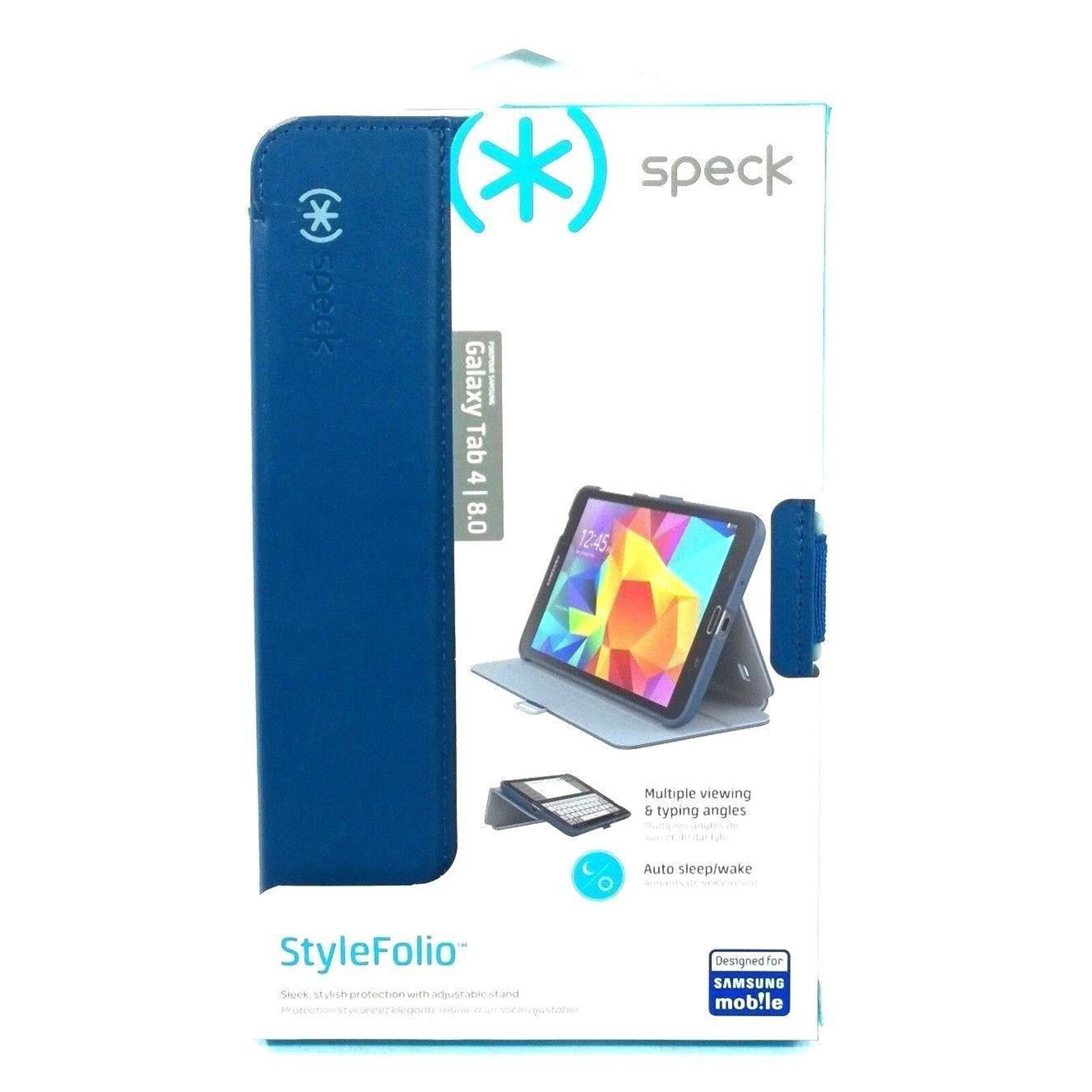 Speck StyleFolio Stylish Impact Protection Folio Case For Samsung Galaxy Tab 4