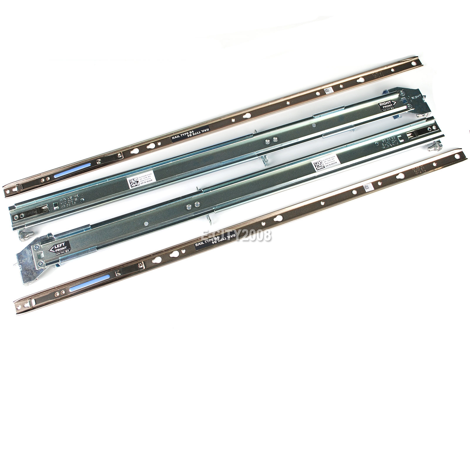 For Dell R510 R520 R720 R730 R740 2U ReadyRails Rail Kit H872R D927R