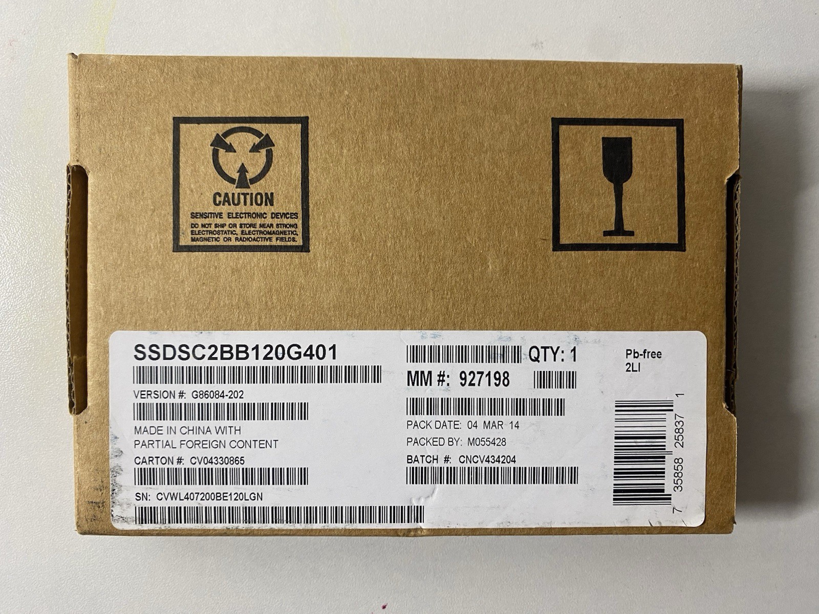 Intel DC S3500 120Gb 120 gb SSDSC2BB120G4 SSDSC2BB120G401 SATA III SSD New