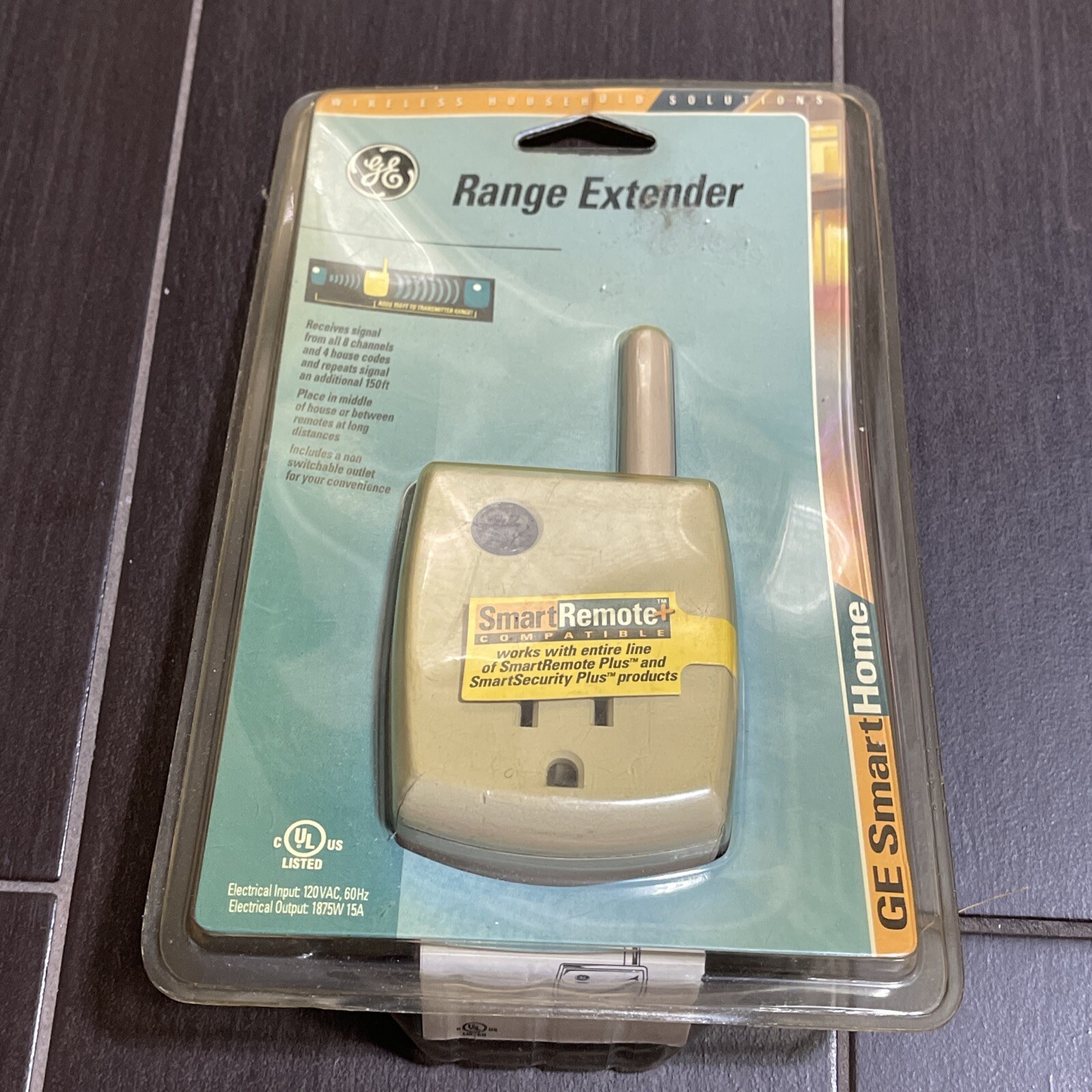 New GE Smart Home Wi Fi And Security Range Extender RF100RXTX-D