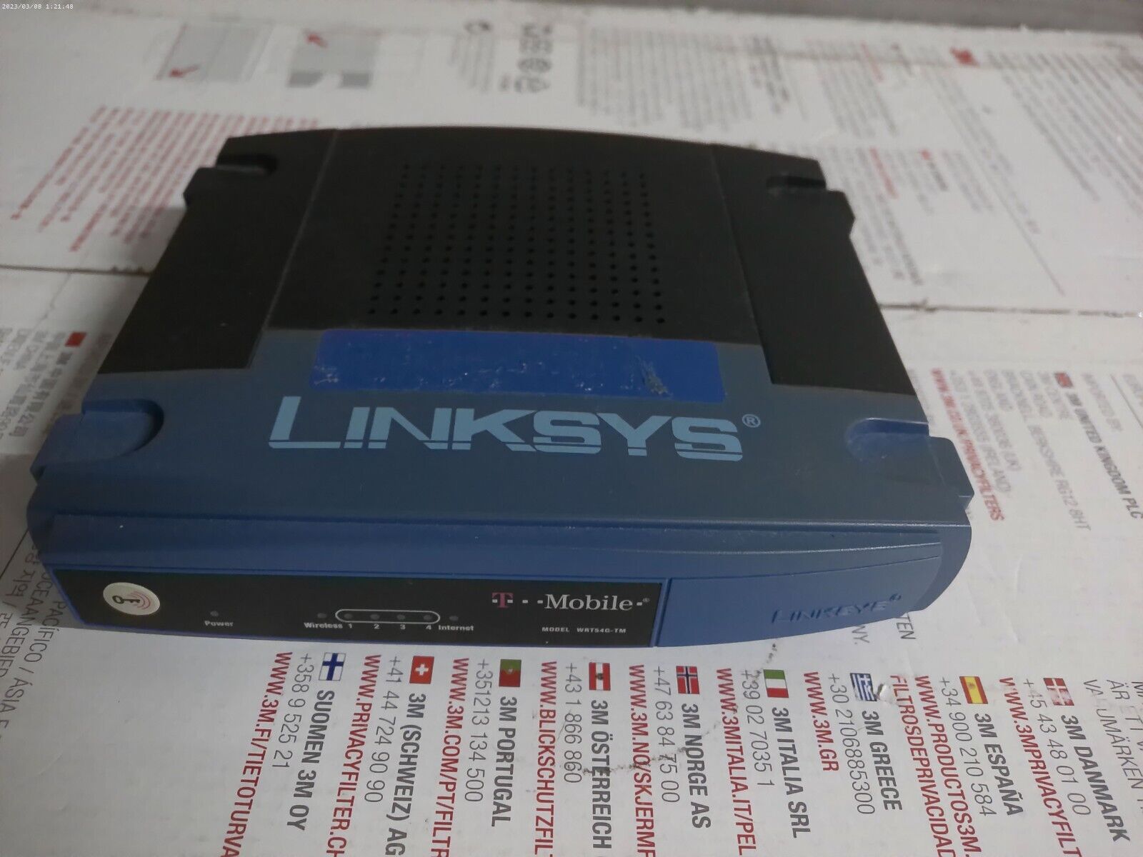Linksys WRT54G-TM 54 Mbps 4-Port 10/100 Wireless G Router (WRT54GTM)