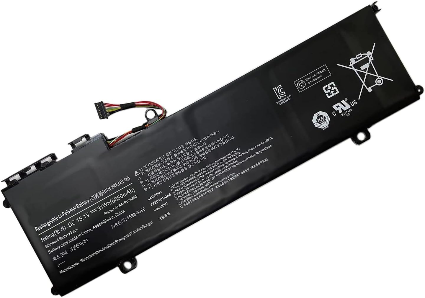 AA PLVN8NP Replacement Battery Compatible with Samsung ATIV Book 8 Touch 780Z5E