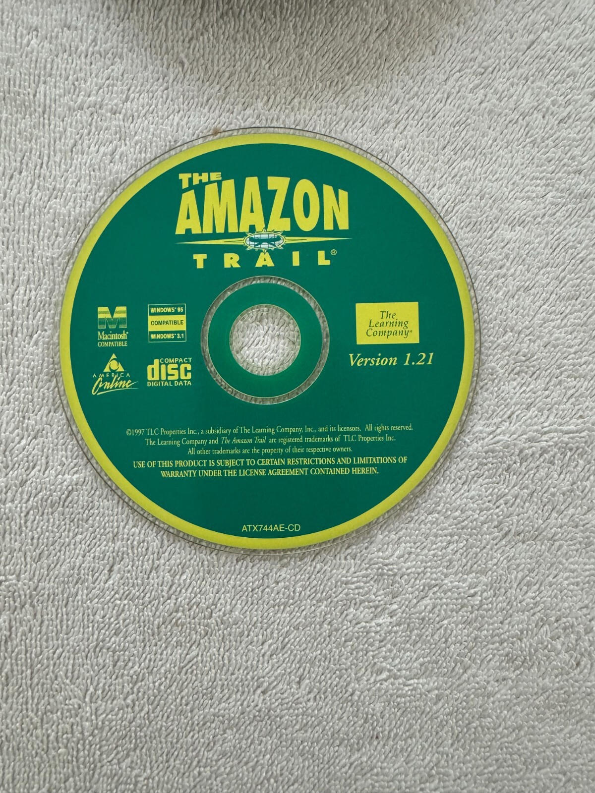 The Amazon Trail V1.21 - The Learning Company 1997 PC