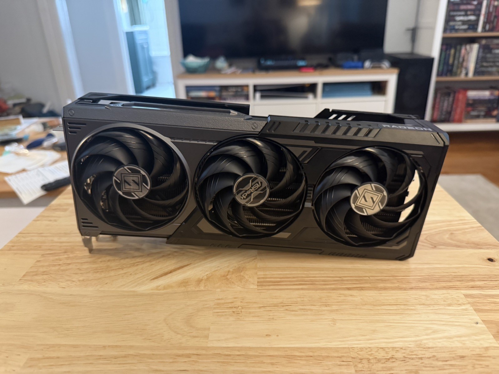 For Parts Not Working ASRock Radeon RX 9070 XT Steel Legend Dark 16GB (Read)