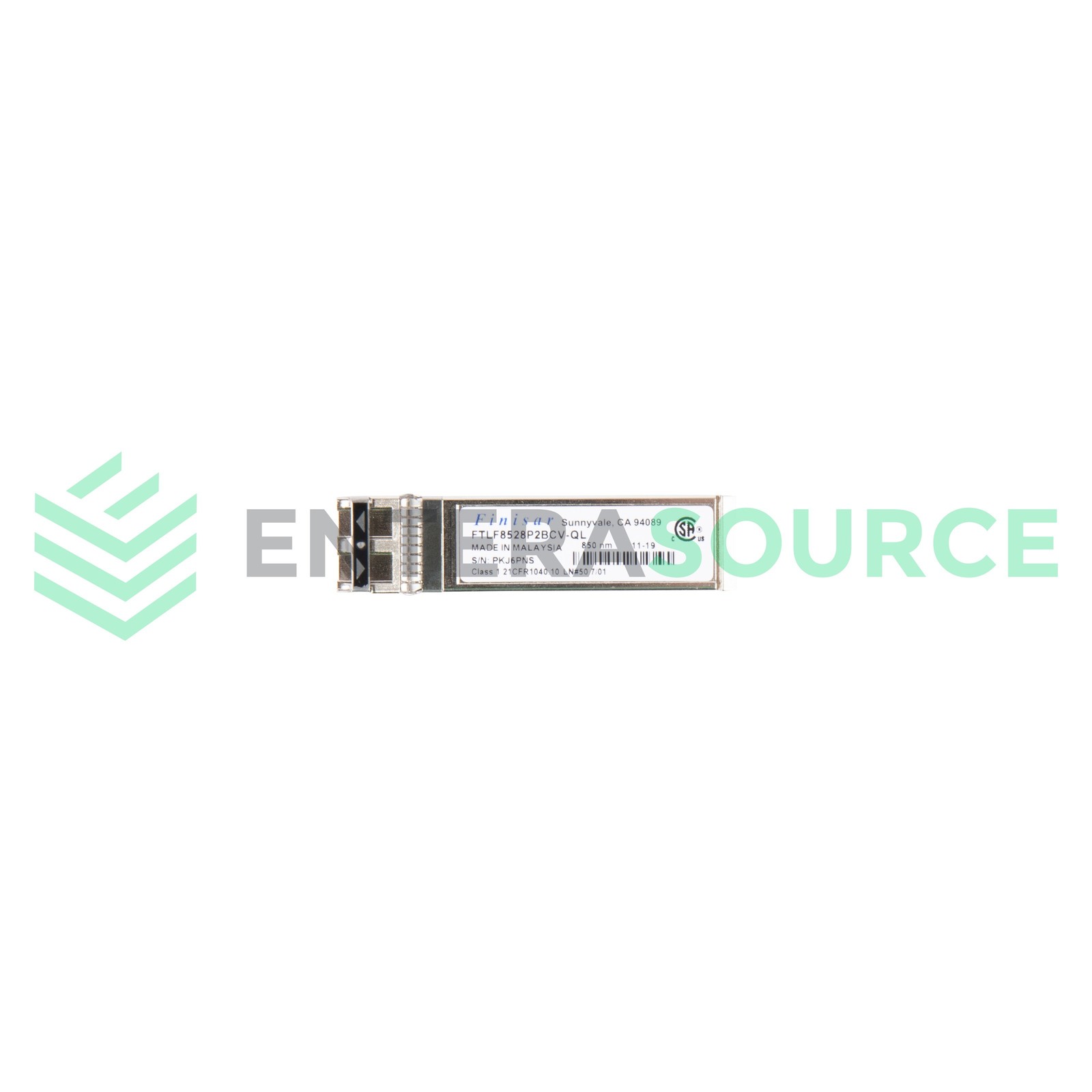 Finisar FTLF8528P2BCV-QL 8GB FC SFP+ 850NM SR Transceiver Module | QLogic