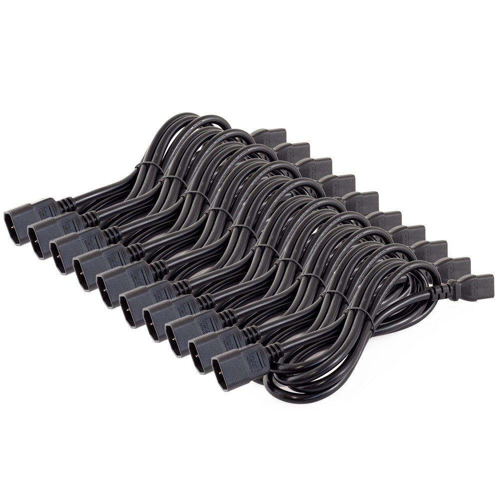 Set of 10 PDU Cable for Server Sytems Datacenter mining 16AWG 110V-250V 220V