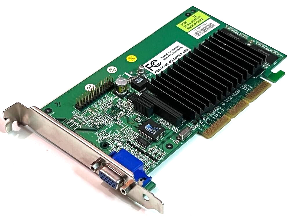 ELSA-GEM32T ELSA 32MB AGP GLADIAC Video Card VGA Output