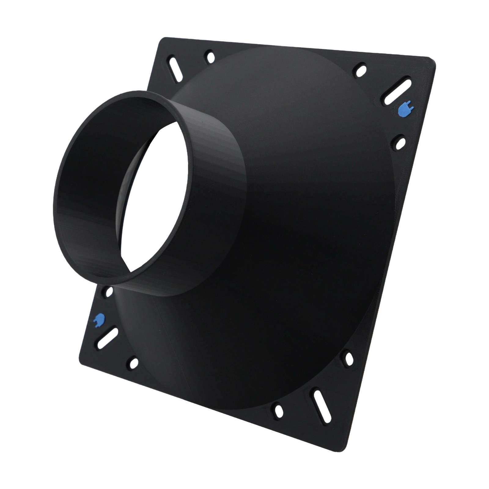 200 mm to 4 Inch Fan Duct Adapter Intake Exhaust Compatible with NF-A20 PWM