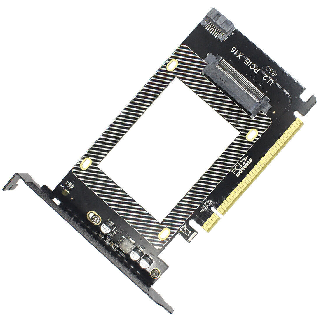 JEYI U.2 SSD to PCIe X16 3.0 Adapter SFF-8639 PCIe Adapter PCIe NVMe SSD Adapter