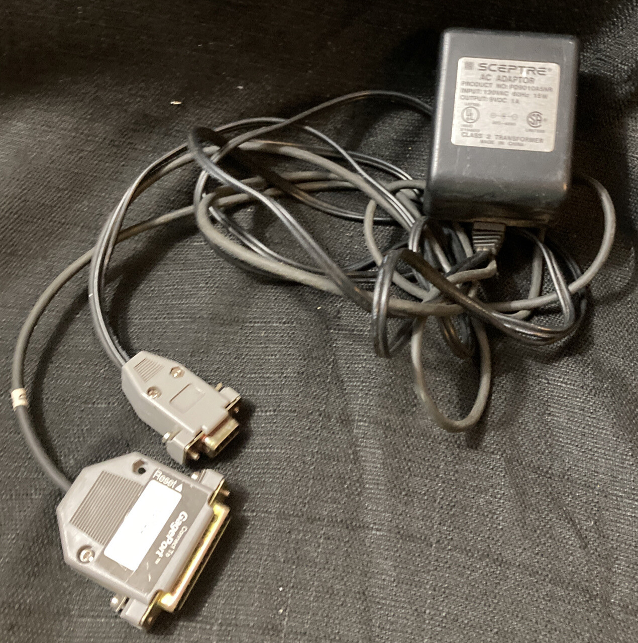 Sceptre PD9010A AC Adapter 9VDC 1A POWER ADAPTER Model AEC-4890