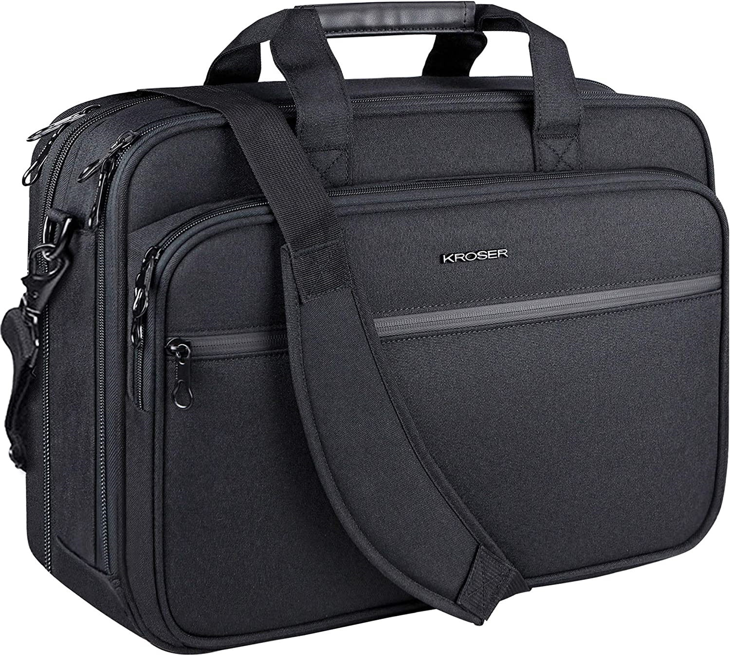 KROSER 18 Laptop Bag Premium Laptop Briefcase Fits Up to 17.3 Inch Laptop Bag