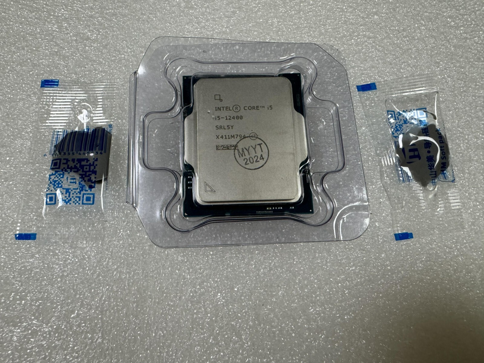 NEW Intel Core i5-12400 Desktop CPU Processor 2.5Ghz TURBO 4.40Ghz SRL5Y 1200