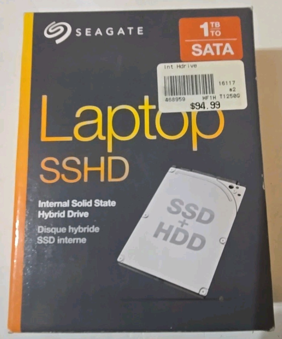 Seagate Internal SSHD 1TB for laptop SATA STBD1000400 New