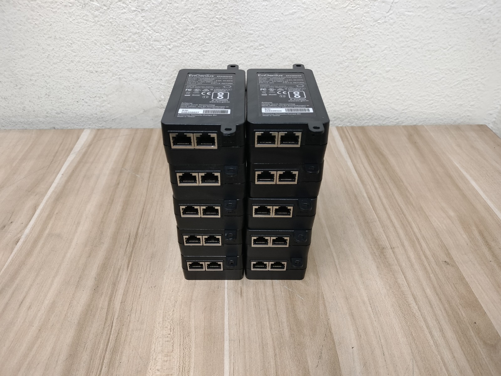LOT OF 10 - EnGenius EPA5006GR 54V Gigabit Single Port PoE Adapter