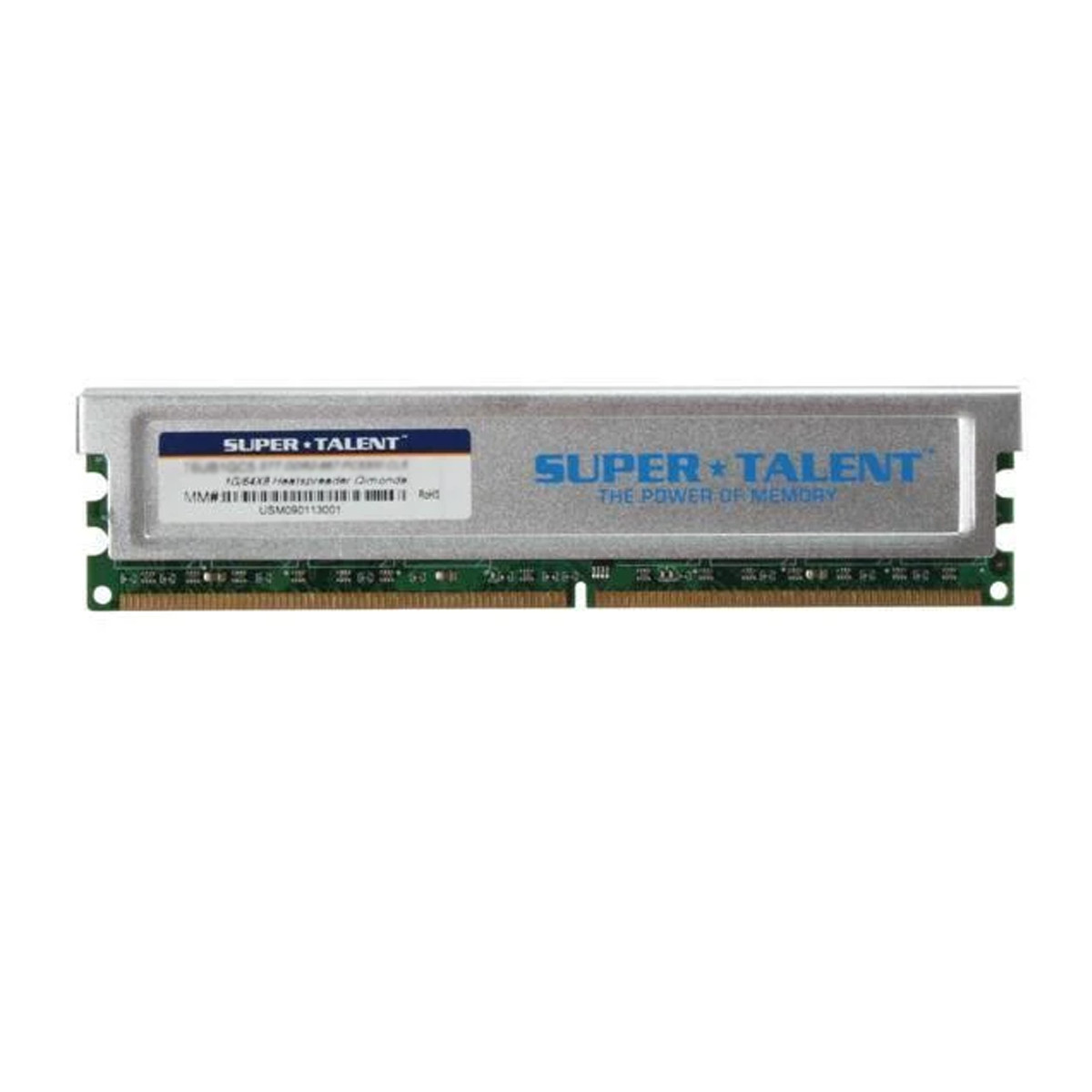 Super Talent T8UX2GAC5 (1GB) DDR2-800 PC6400 Desktop Computer PC Ram Memory