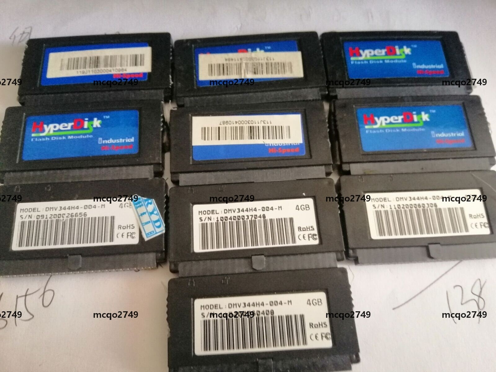 10PCS  HyperDisk 4GB industrial hi-speed 44PIN Disk On Module