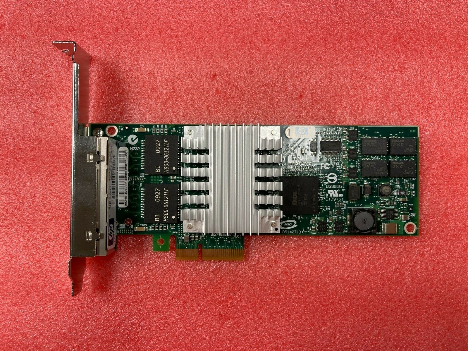 HP NC364T Quad Port Server Adapter PCI-E EXPI9404PTL-HP 435506-001 436431-001