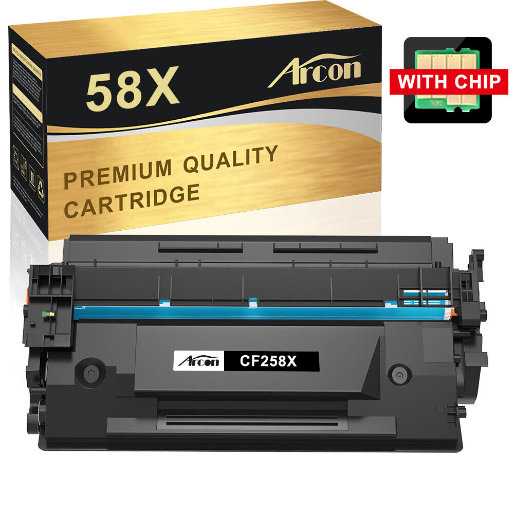 CF258A CF258X For HP 58A 58X Toner With Chip LaserJet Pro M404dn M404dw MFP lot