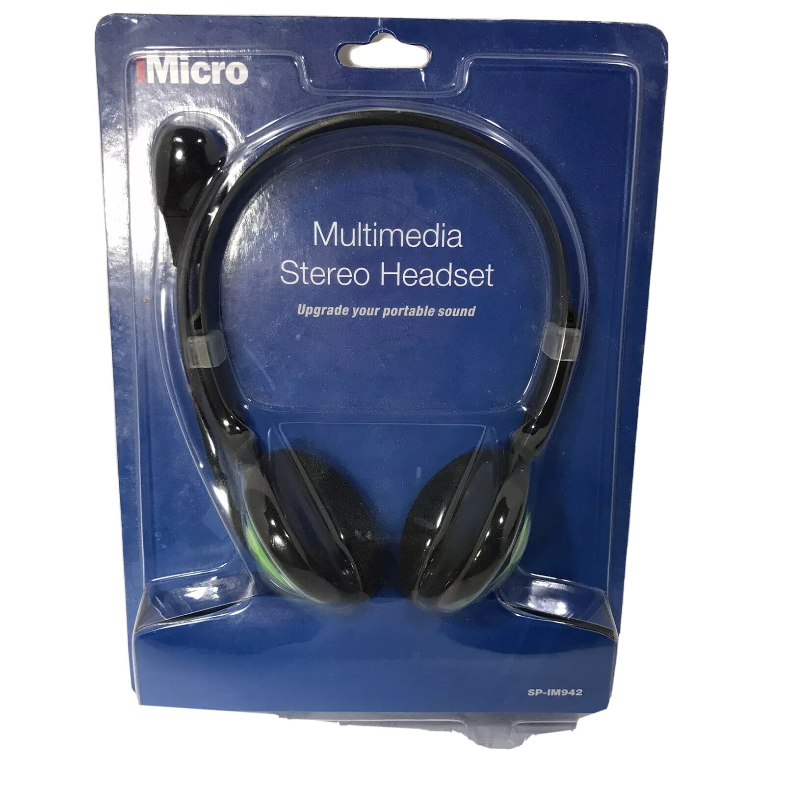 Micro Innovations Multimedia Stereo Headset -New in Package