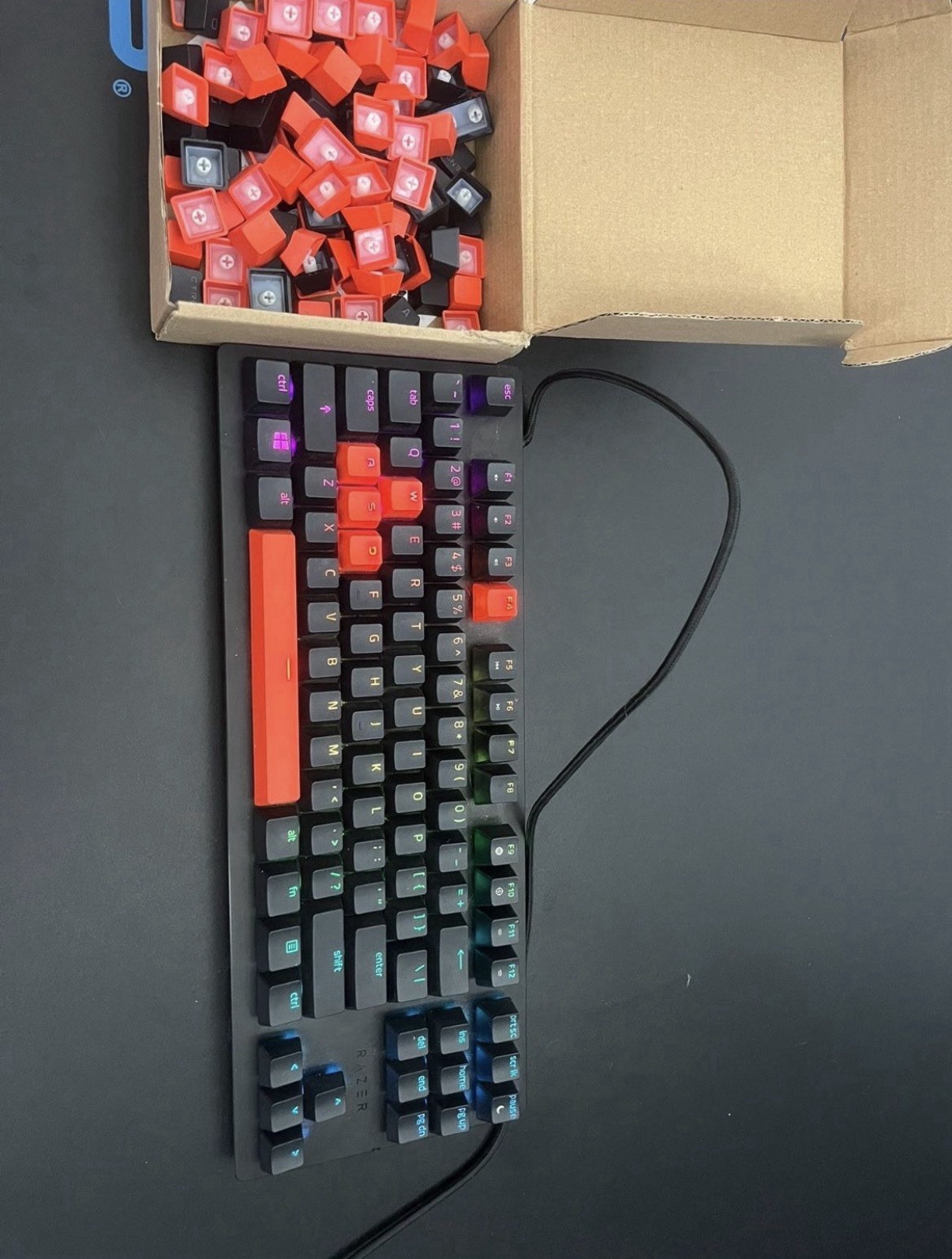 Razor Huntsman Tournament Edition Gaming Keyboard Red Switches