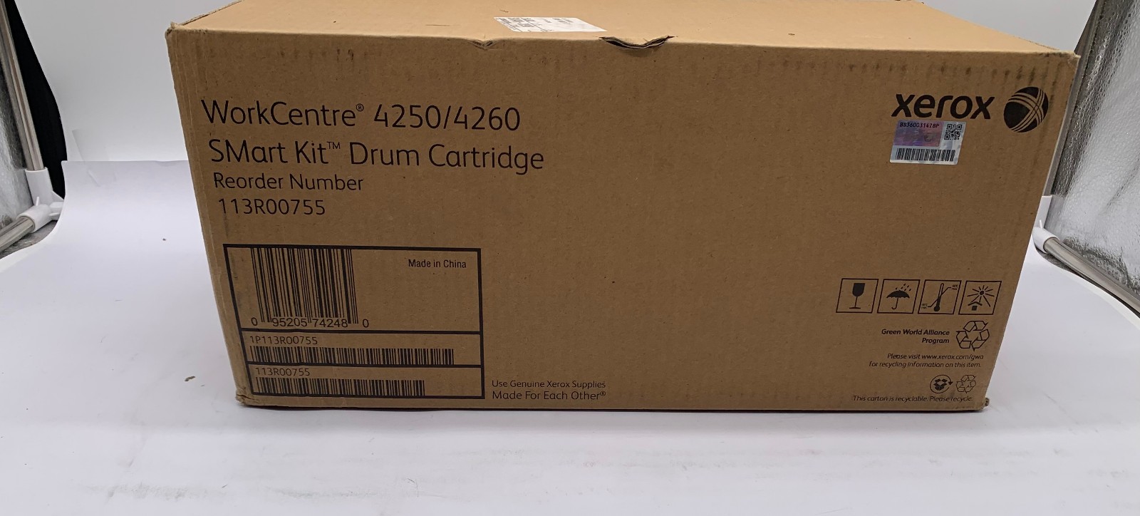 113R00755-Genuine Xerox Work Centre 4250, 4260 Smart Kit Drum Cartridge, OEM