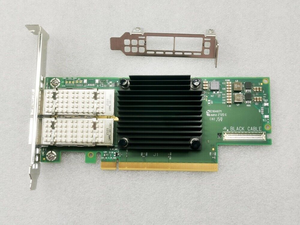 HP P08355-001 P06251-B21 Mellanox  HDR 100Gb Adapter QSFP56 PCIe4 CX653106A