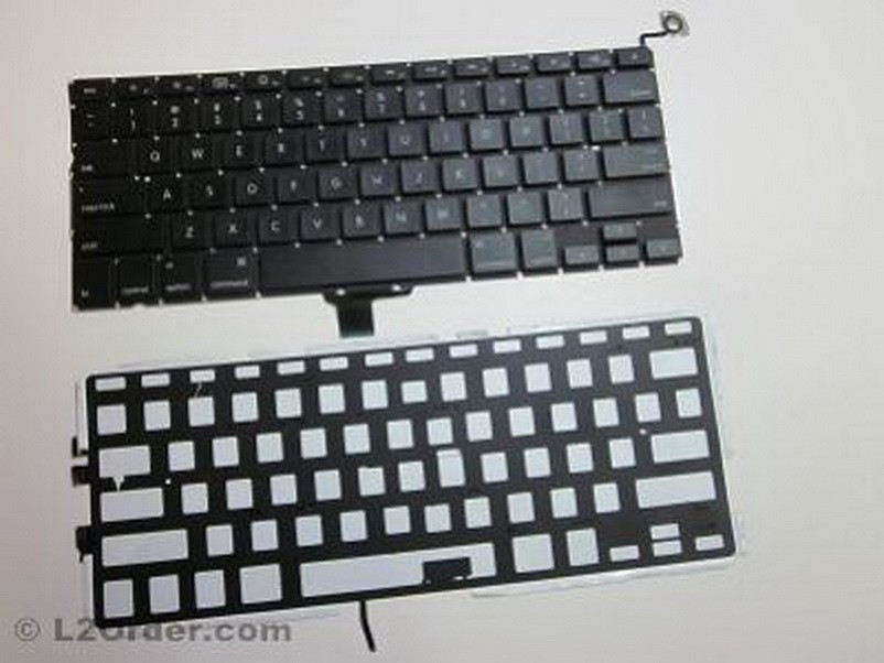 Used Keyboard With Backlight for Macbook Pro Unibody 13.3" A1278  Fully Tested