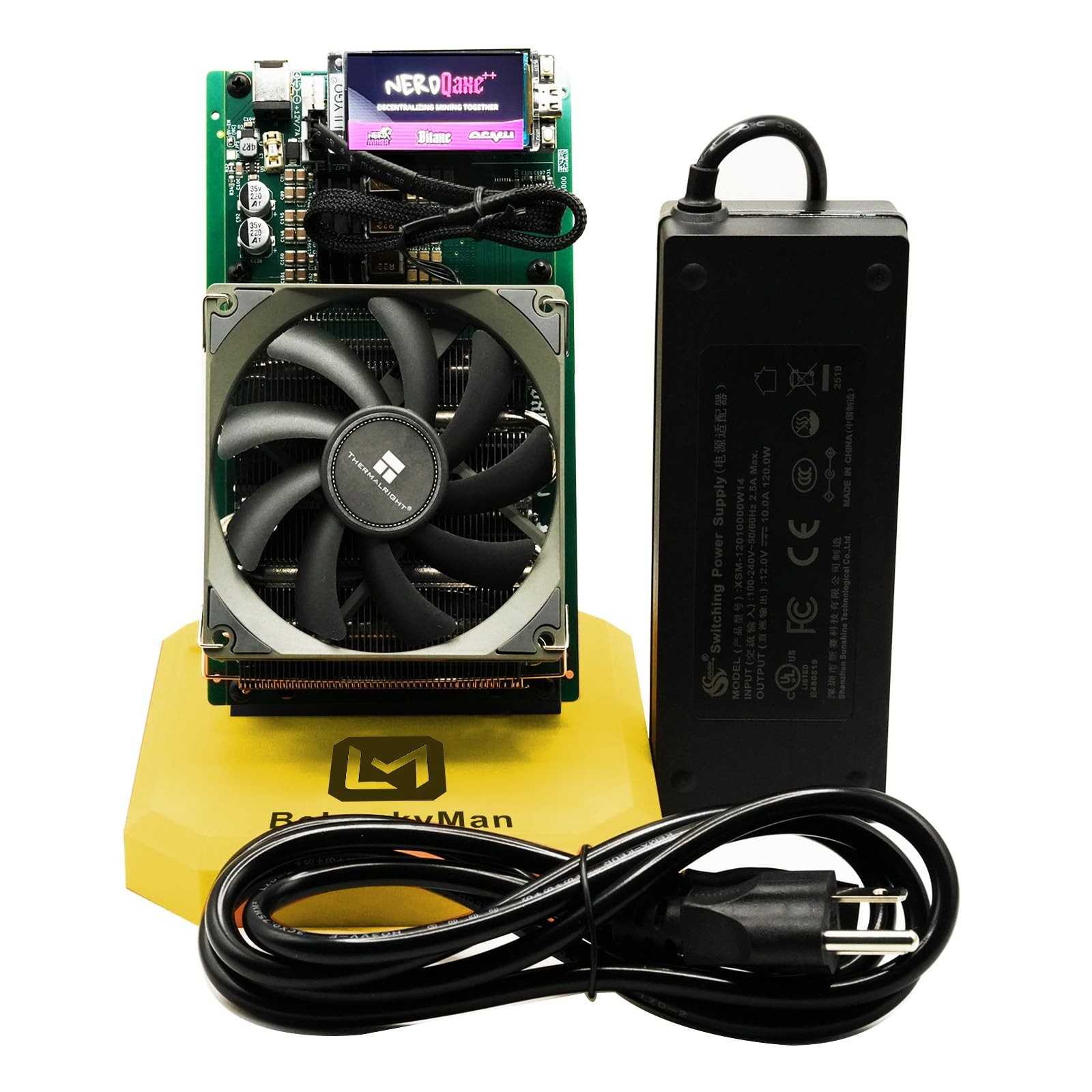 Bitcoins Miner NerdQaxe++ 4.8TH/s ASIC Miner & Crypto Miner - Solo Miner for BTC