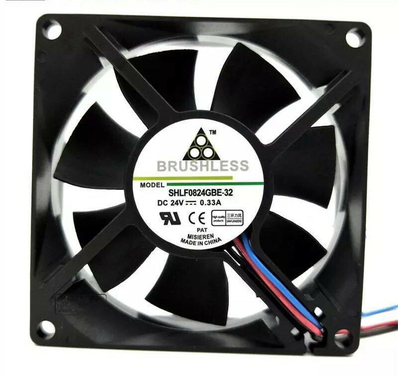 Delta AFB0824SH-ROO 8025 24V 0.33A 8CM  Double-ball Inverter Fan