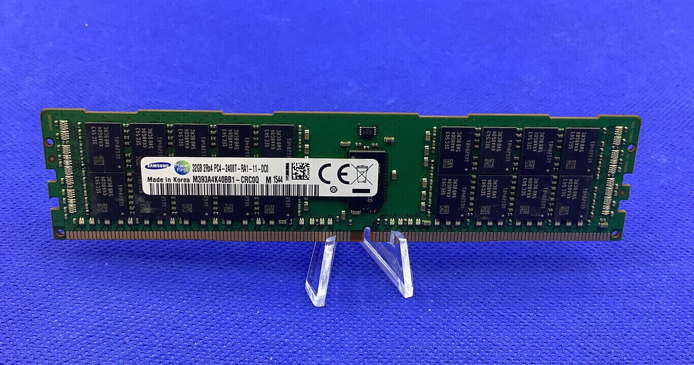 SAMSUNG M393A4K40BB1-CRC 32GB (1X32GB) 2RX4 PC4-2400T DDR4 MEMORY