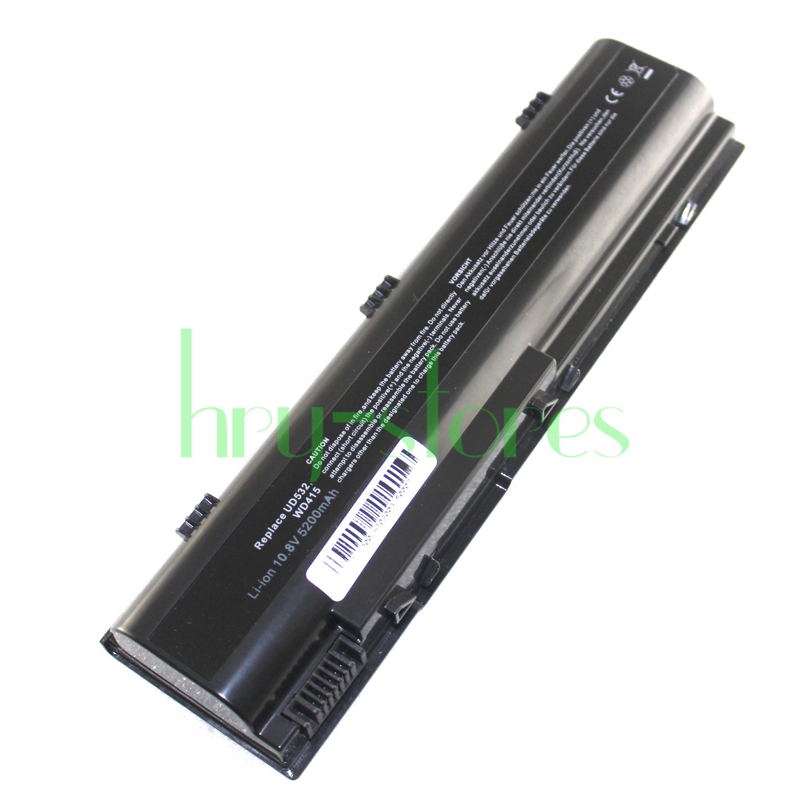 New 6Cell HD438 Battery for Dell Inspiron 1300 B120 B130 10.8V 5200mAh
