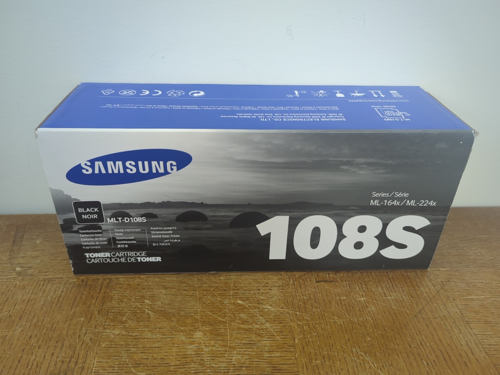 Genuine Samsung 108 MLT-D108S Black Toner Cartridge for ML-164x ML-224x