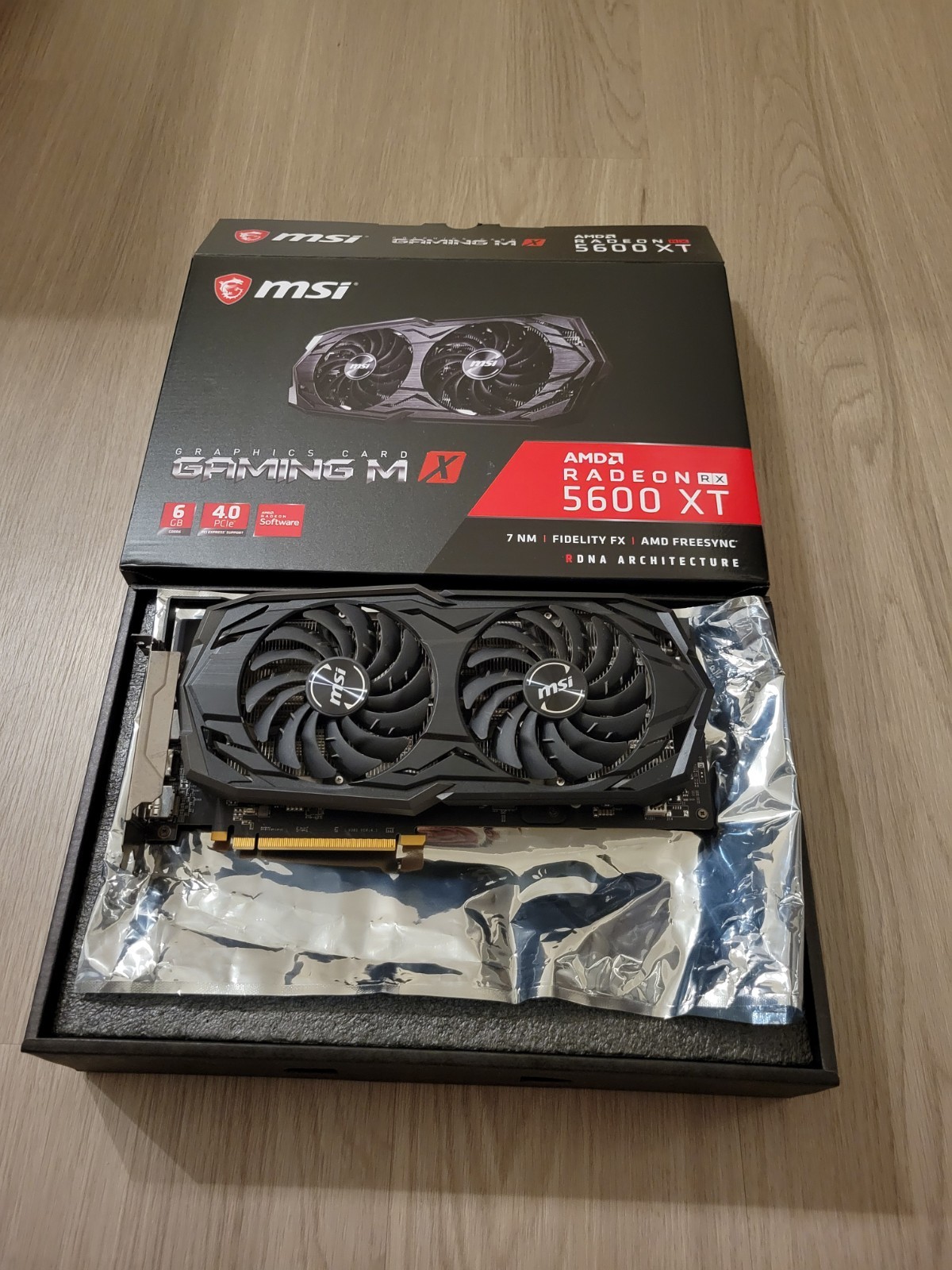 MSI Radeon RX 5600 XT GAMING MX GDDR6 Graphics Card - Used, great condition