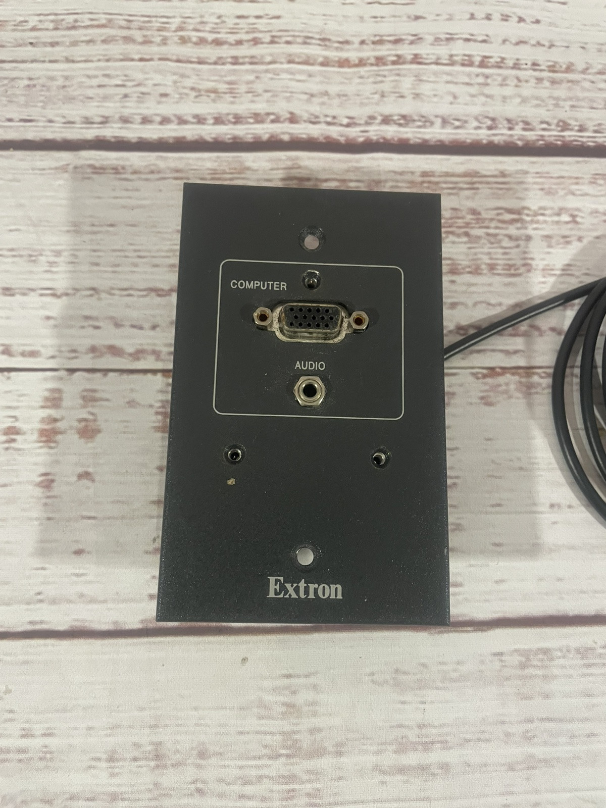 Extron WP150 VGA Wallplate w/ Computer Video and PC Audio Connect