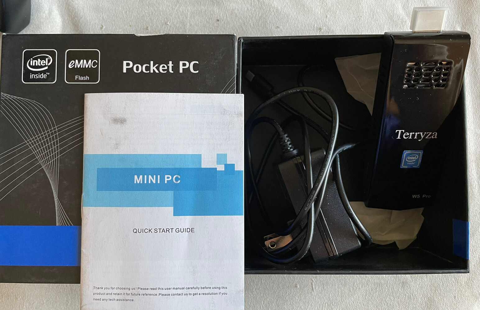 Terryza W5 Pro 2Gb 1.44GHz 32Gb SSD Mini Stick PC Win10