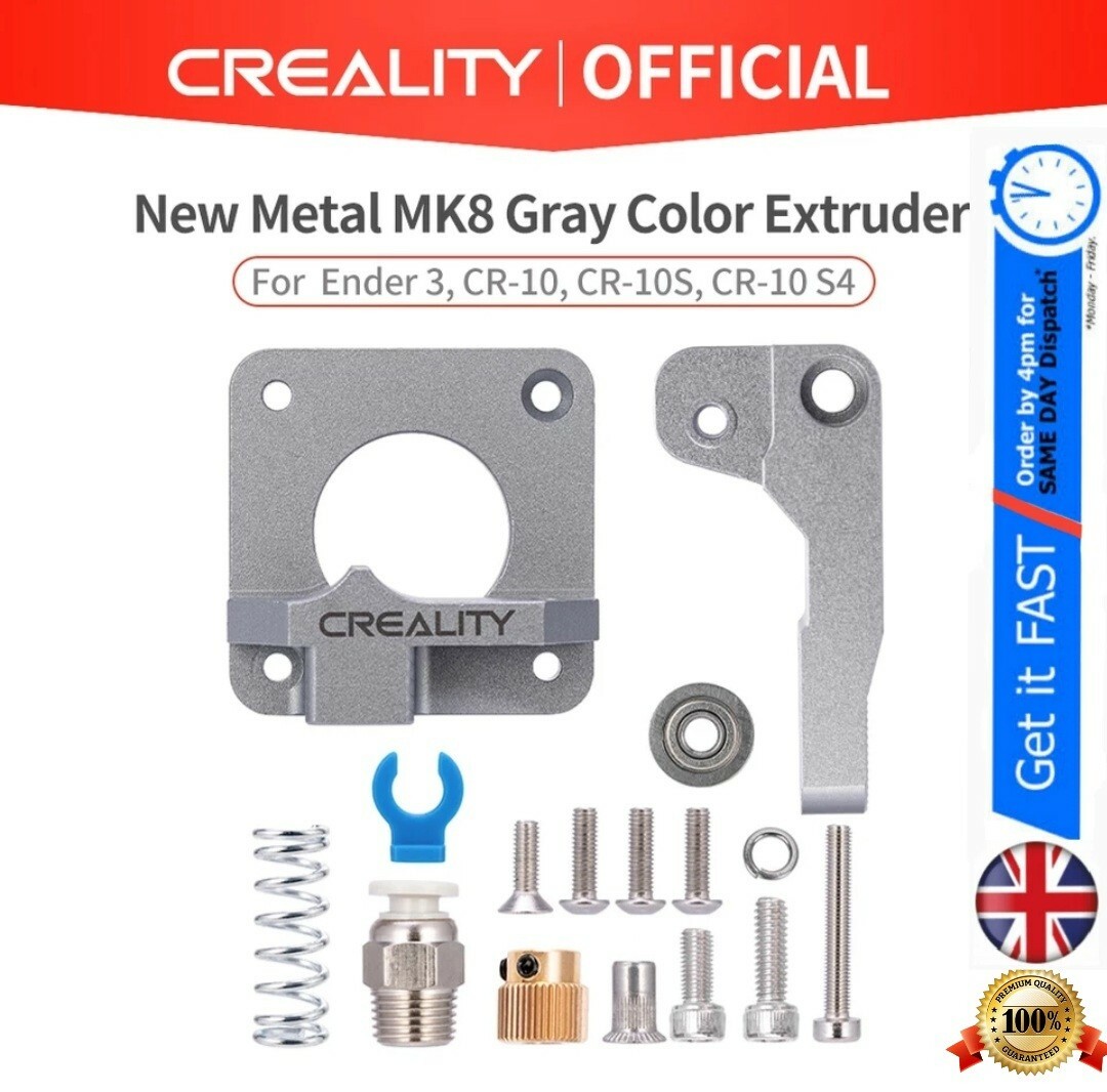 Creality 3 D MK8 All Metal Extruder Upgrade Kit for Ender 3/Pro/V2/CR-10/CR-10S