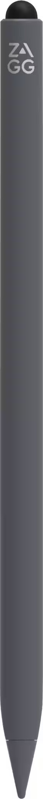 ZAGG - Pro Stylus 2 Active, Dual-Tip Pencil Stylus with Wireless Charging - Gray